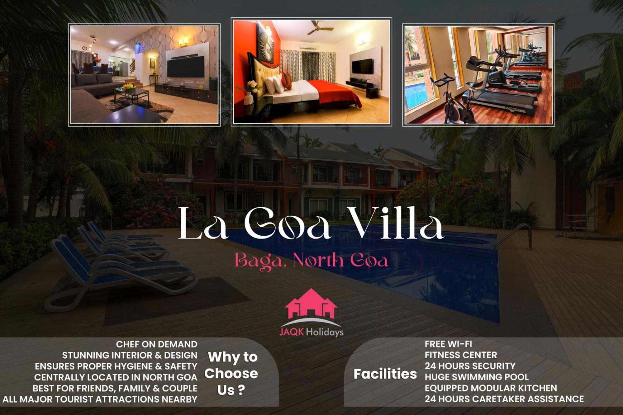 La Goa Villa - 4Bhk, Baga Exterior foto